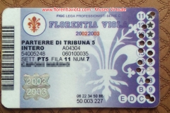 Abbonamento Parterre di Tribuna